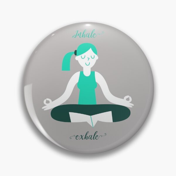 Item preview, Inhale Exhale - Yoga Meditation designed and sold by redsgifts.