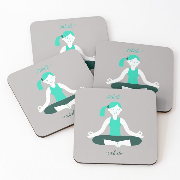 Item preview, Inhale Exhale - Yoga Meditation designed and sold by redsgifts.
