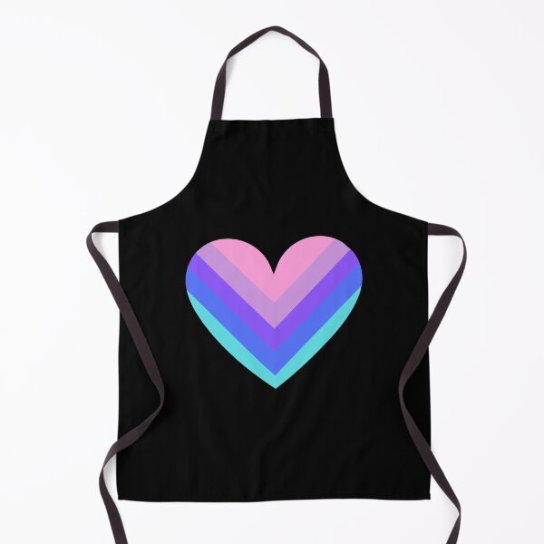Item preview, Chevron Pride Flag Hearts - Omnisexual designed and sold by thesassypanda.
