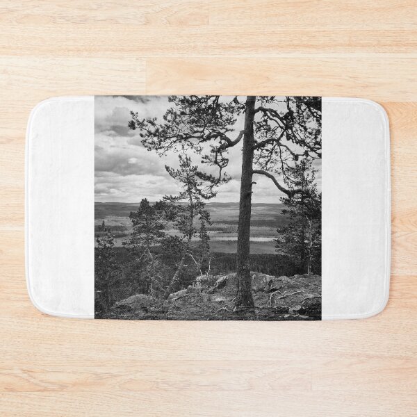 Item preview, The pines at the top of Aavasaksa 3 bw designed and sold by Jouko Lehto Photography.
