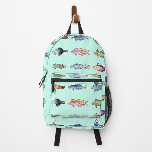 Item preview, Saltwater Reef Dartfish Aquarium in Watercolor designed and sold by narwhalwall.