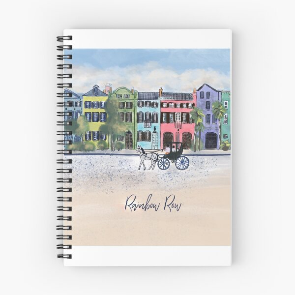 Item preview, Rainbow row designed and sold by AshRandallArt.