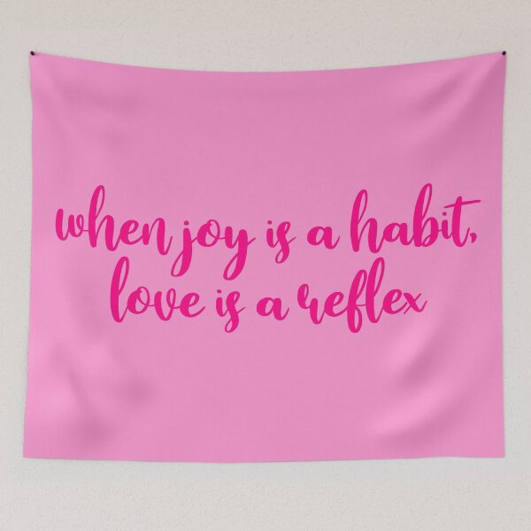 Item preview, When Joy Is A Habit designed and sold by collagexemma.