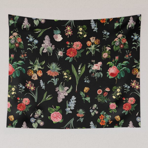 Item preview, Chintz Noir designed and sold by grinningskull.