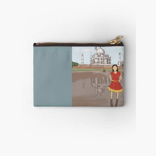 Item preview, The Taj Mahal in India: girl standing in Yamuna river designed and sold by Smith and Co..