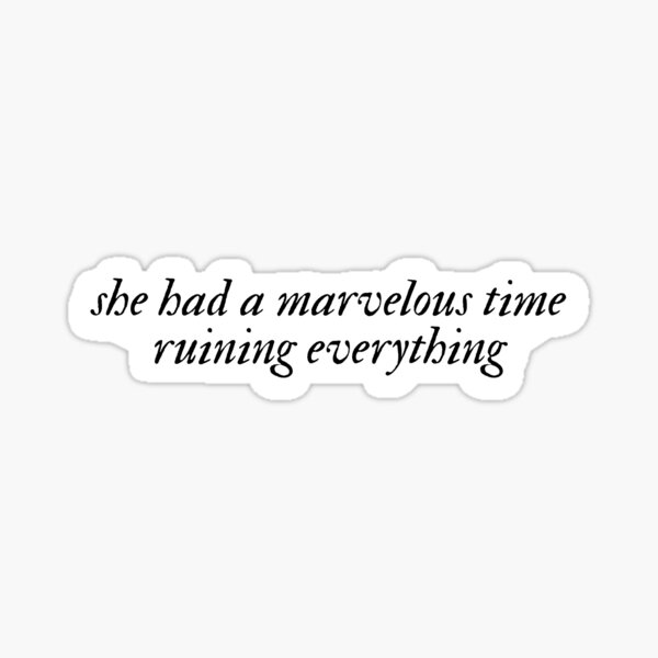 The Last Great American Dynasty Taylor Swift Folklore Sticker
