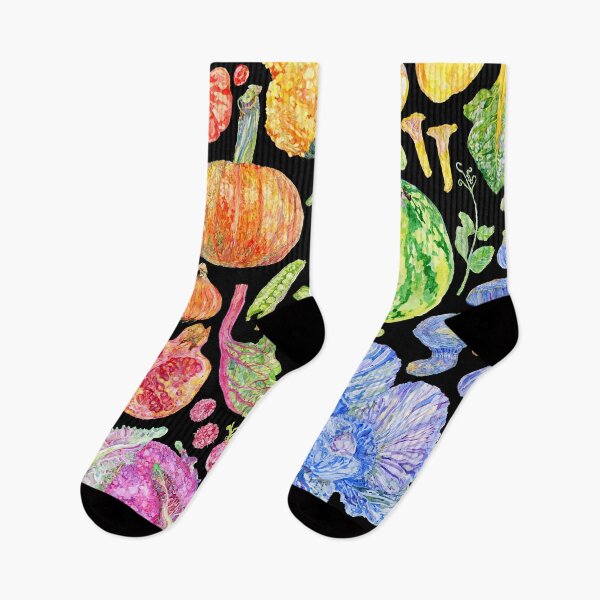 Item preview, Rainbow Harvest - Black designed and sold by beccaboyce.