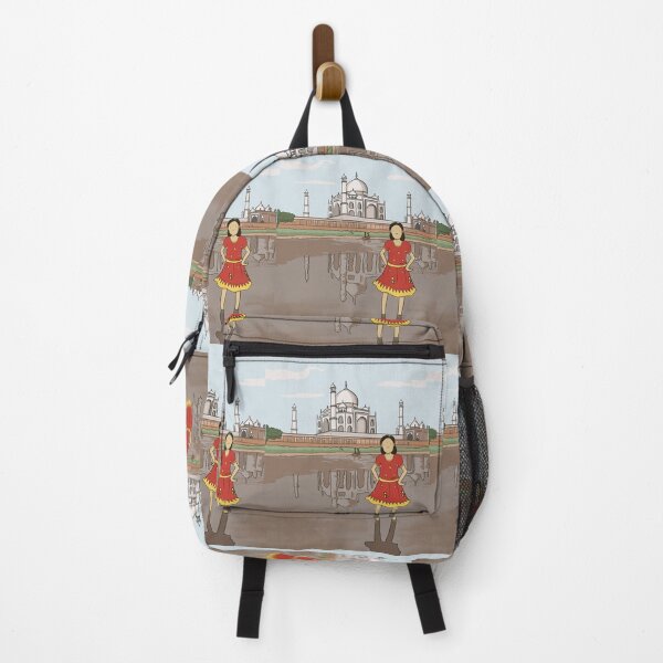Item preview, The Taj Mahal in India: girl standing in Yamuna river designed and sold by Smith and Co..