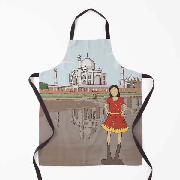 Item preview, The Taj Mahal in India: girl standing in Yamuna river designed and sold by Smith and Co..