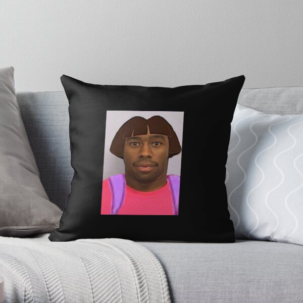 Tyler the DORA Tyler.The Creator - Throw Pillow