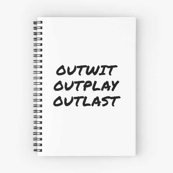 Item preview, outwit outplay outlast designed and sold by Kristin  Deaver.