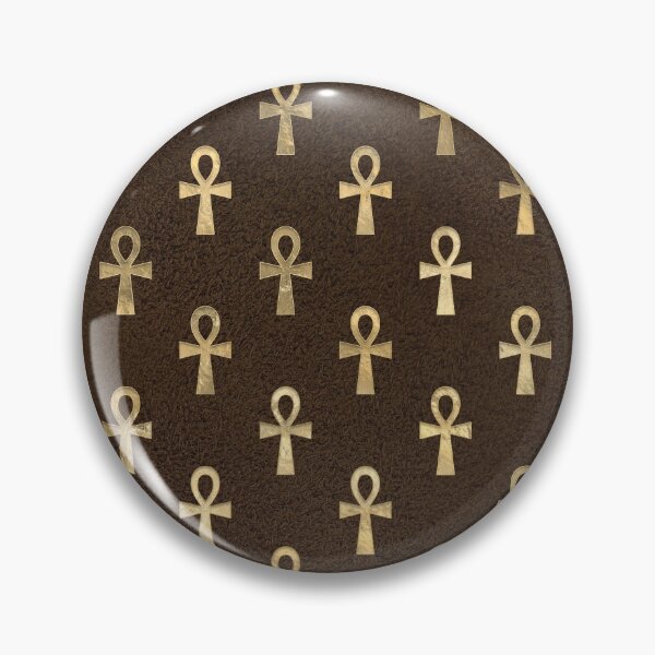 Item preview, Ankh Pattern - Egyptian Hieroglyphic Symbol designed and sold by ColorfulMystic.