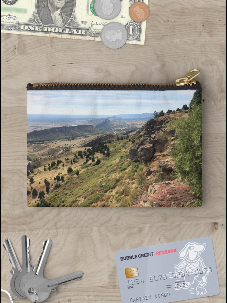 Thumbnail 3 of 4, Zipper Pouch, Red Rocks designed and sold by Robin-Goldman.