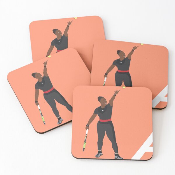 Item preview, Serena Williams Roland Garros Vector Illustration designed and sold by bazostudio.