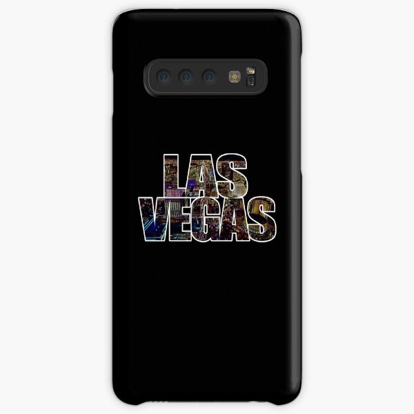 Las Vegas lettering Neon Black Edition Samsung Galaxy Snap Case