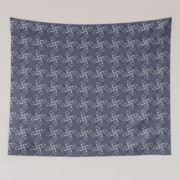 Item preview, Blue Smoke Spiral Pattern designed and sold by Lucas Brinkman.