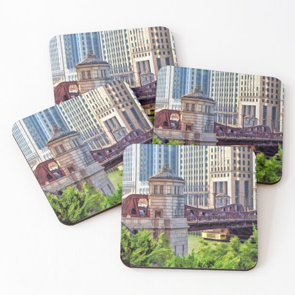 Item preview, Chicago Franklin Street Bridge designed and sold by Christopher Arndt.