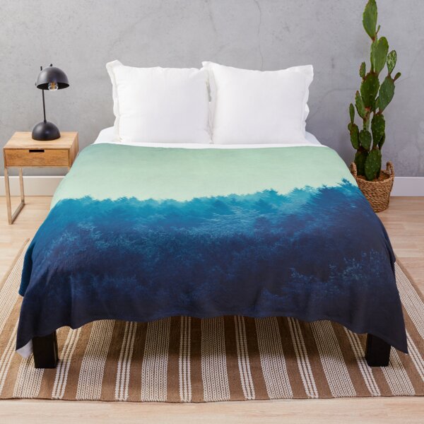 Item preview, Blue Forest Fog designed and sold by Dyrk Wyst Redbubble Shop.