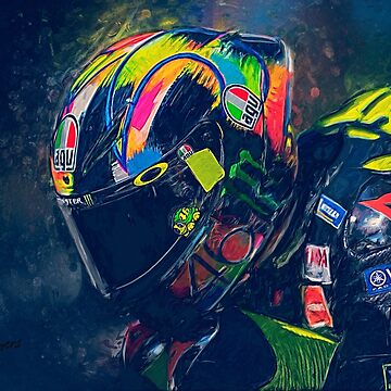 Artwork thumbnail, Valentino Rossi #46 by ginokelleners
