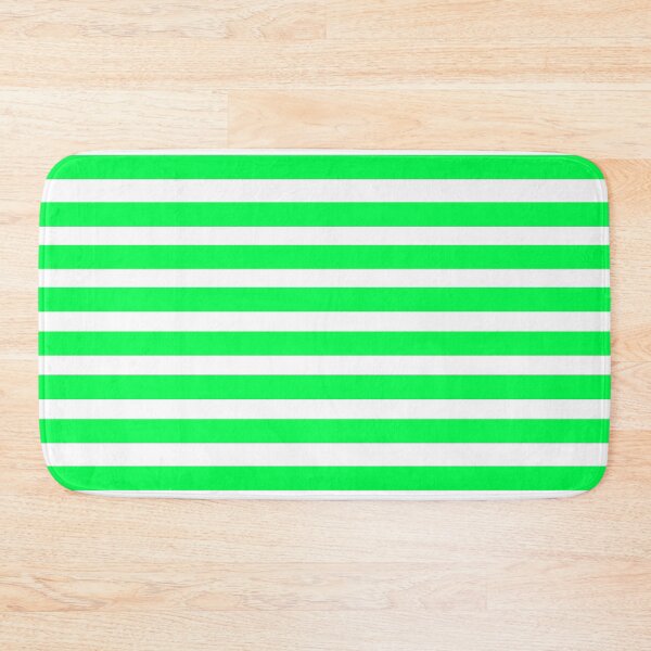 Item preview, Green and White Stripes designed and sold by Ekari Blu.