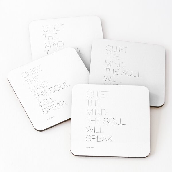 Item preview, Quiet the mind. Soul will speak designed and sold by The Art of the  Pause.