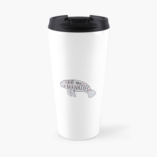 Save the Manatees Travel Mug