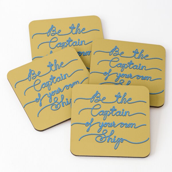 Item preview, Be the Captain of your own Ship (Yellow and Blue) designed and sold by illucalliart.
