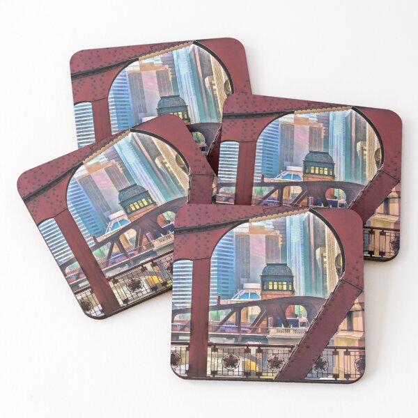 Item preview, Chicago River Bridge Framed designed and sold by Christopher Arndt.