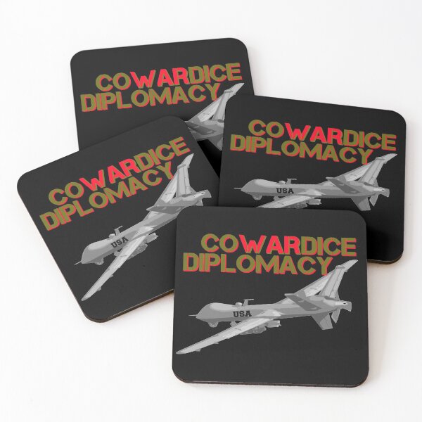 Item preview, Predator Drone Cowardice Diplomacy political designed and sold by CharJens.
