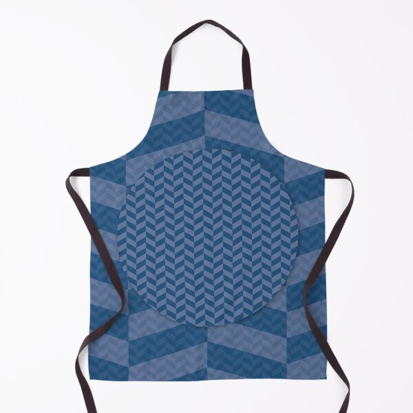 Item preview, Pattern - blue with organic shapes designed and sold by Doide.