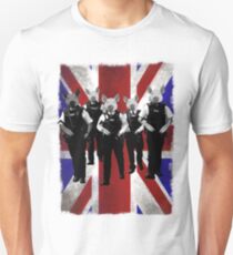 Camiseta unisex Parodia de la policía británica