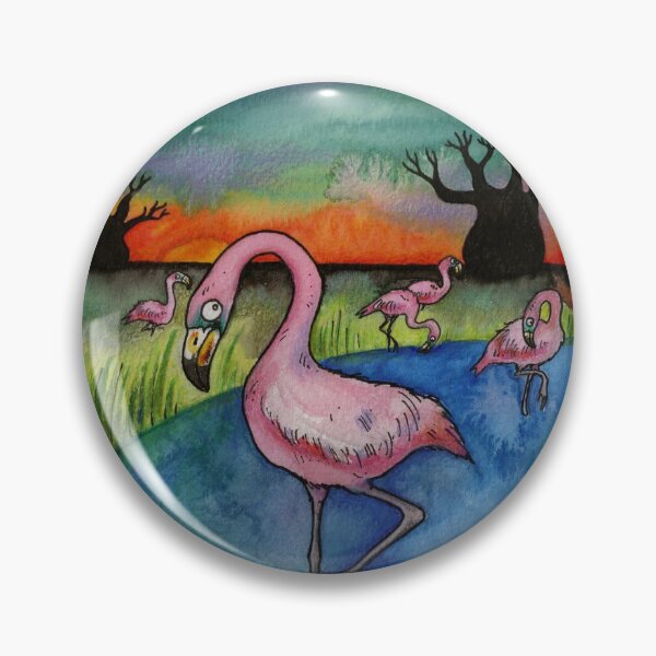 Item preview, Flamingos and Baobab designed and sold by Ama Page.