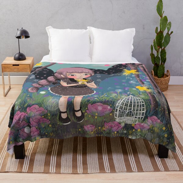 Item preview, The girl with the birds designed and sold by fanny offre.