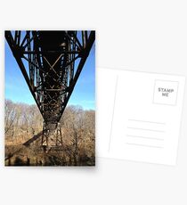 Under the Grand River Trestle Bridge Postcards