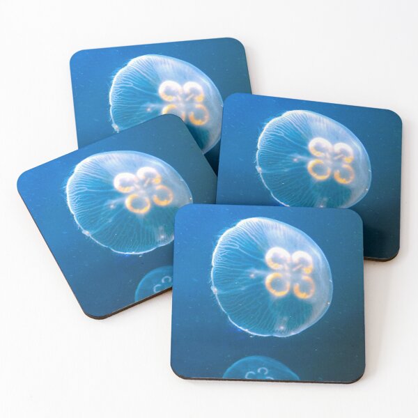 Item preview, Serenely Floating Jellyfish designed and sold by fudgiewhale.