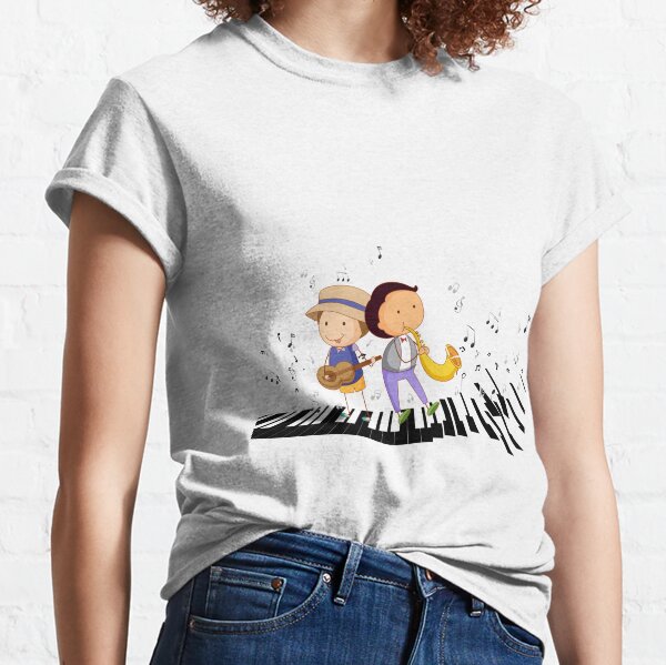 Kids And Music 04 Classic T-Shirt