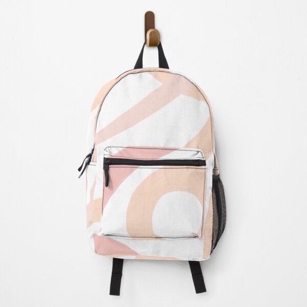 Item preview, Abstract Lines_peach, blush, coral palette 2 designed and sold by Amy Brinkman.