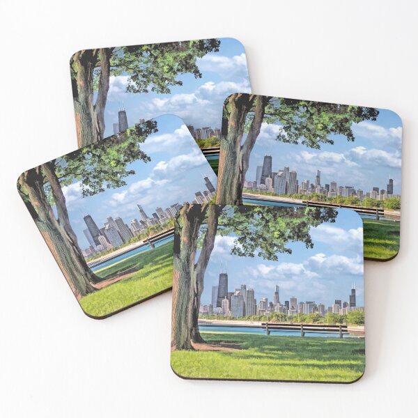 Item preview, Chicago North Skyline Park Bench designed and sold by Christopher Arndt.