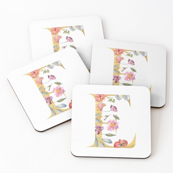 Item preview, Flower Bouquet with Letter E designed and sold by TheFamilyVan.