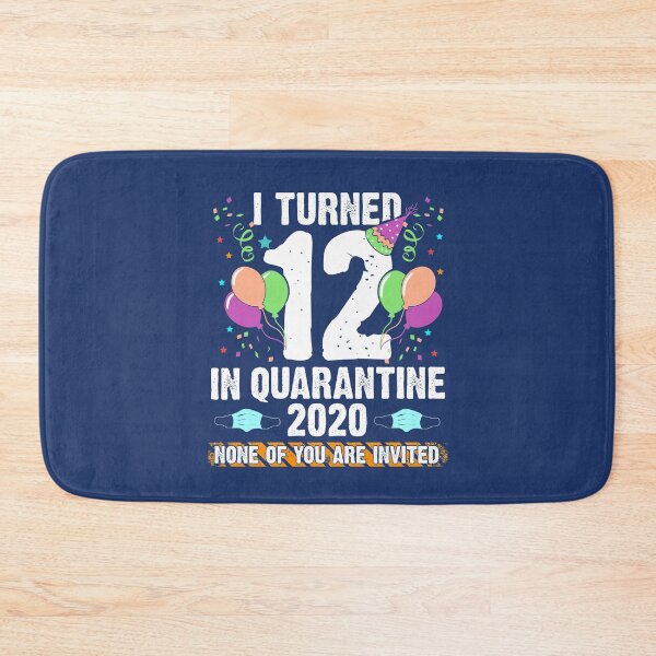 Item preview, I turned 12 years old in Quarantine Birthday Funny 12th Bday Boy Girl Son Daughter designed and sold by alenaz.