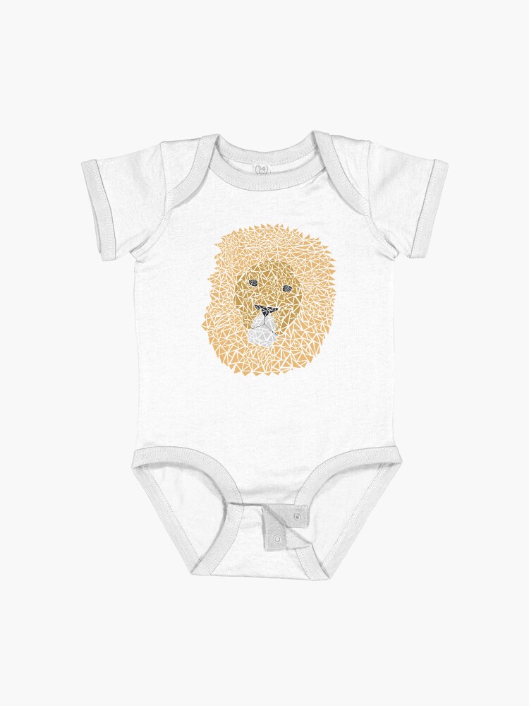 Thumbnail 1 of 2, Baby One-Piece, MoZanimals: Lion designed and sold by whatstudio.
