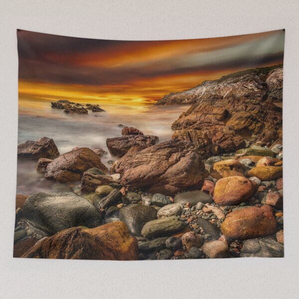 Item preview, Rhoscolyn Coastline Sunset  designed and sold by AJEvans.