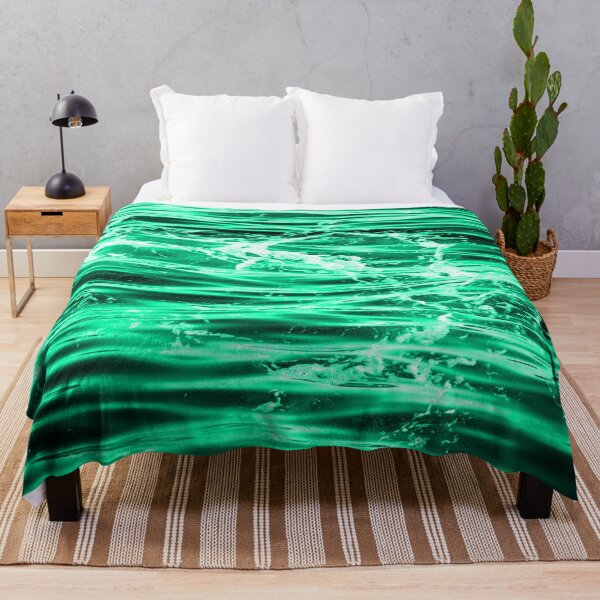 Item preview, Green Ocean Wave Splash designed and sold by Ludovic Geusa.