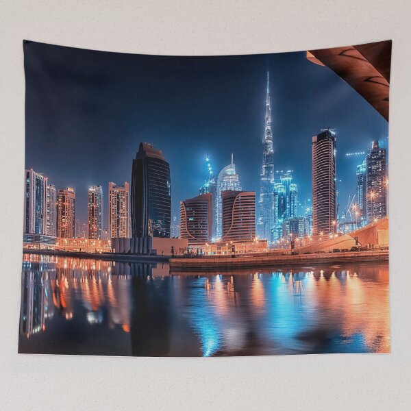 Item preview, Dubai at Night Glowing Night Lights designed and sold by GroveDesigns.