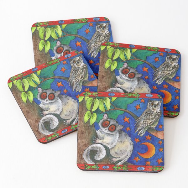 Item preview, Bush Baby and Owl designed and sold by Ama Page.