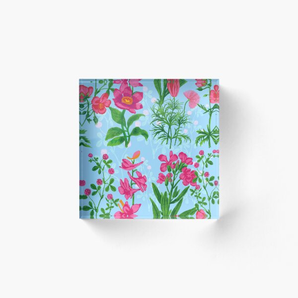 Item preview, Bubblegum Floral designed and sold by marysilverart.