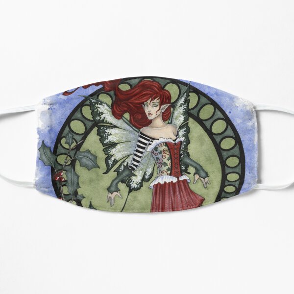 Holly Fairy Flat Mask