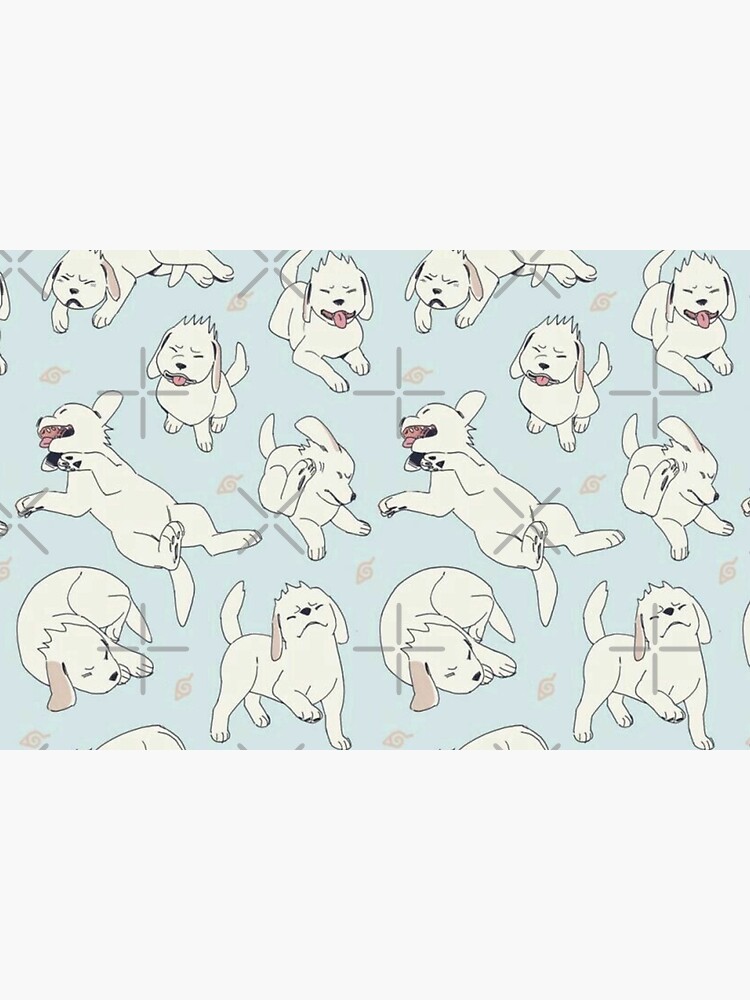 White Dog (Akamaru) pattern by Kikiko15