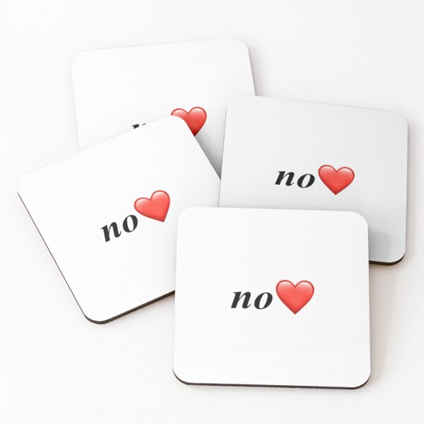 Item preview, no <3 designed and sold by stickerschloe.