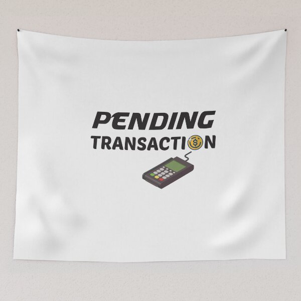 Item preview, Pending Transaction , Funny gift for money and shopping lovers , rich people designed and sold by awesomedraw.